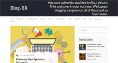 Desktop Screenshot of blog-br.com